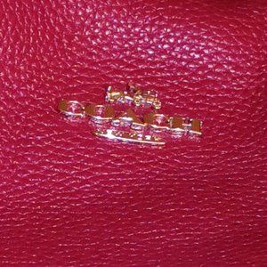 Authentic Coach Leather Satchel/hobo purse handbag crossover